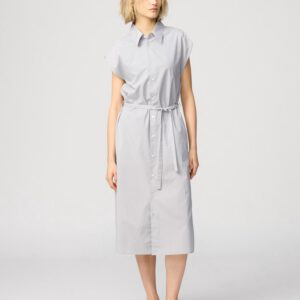 Cotton Shirt Dress | Sleeveless