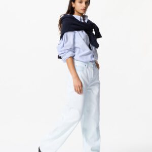 Wide Straight Jeans | Short