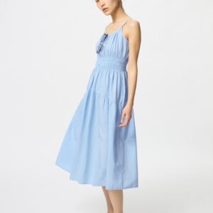 Linen Blend Camisole Dress